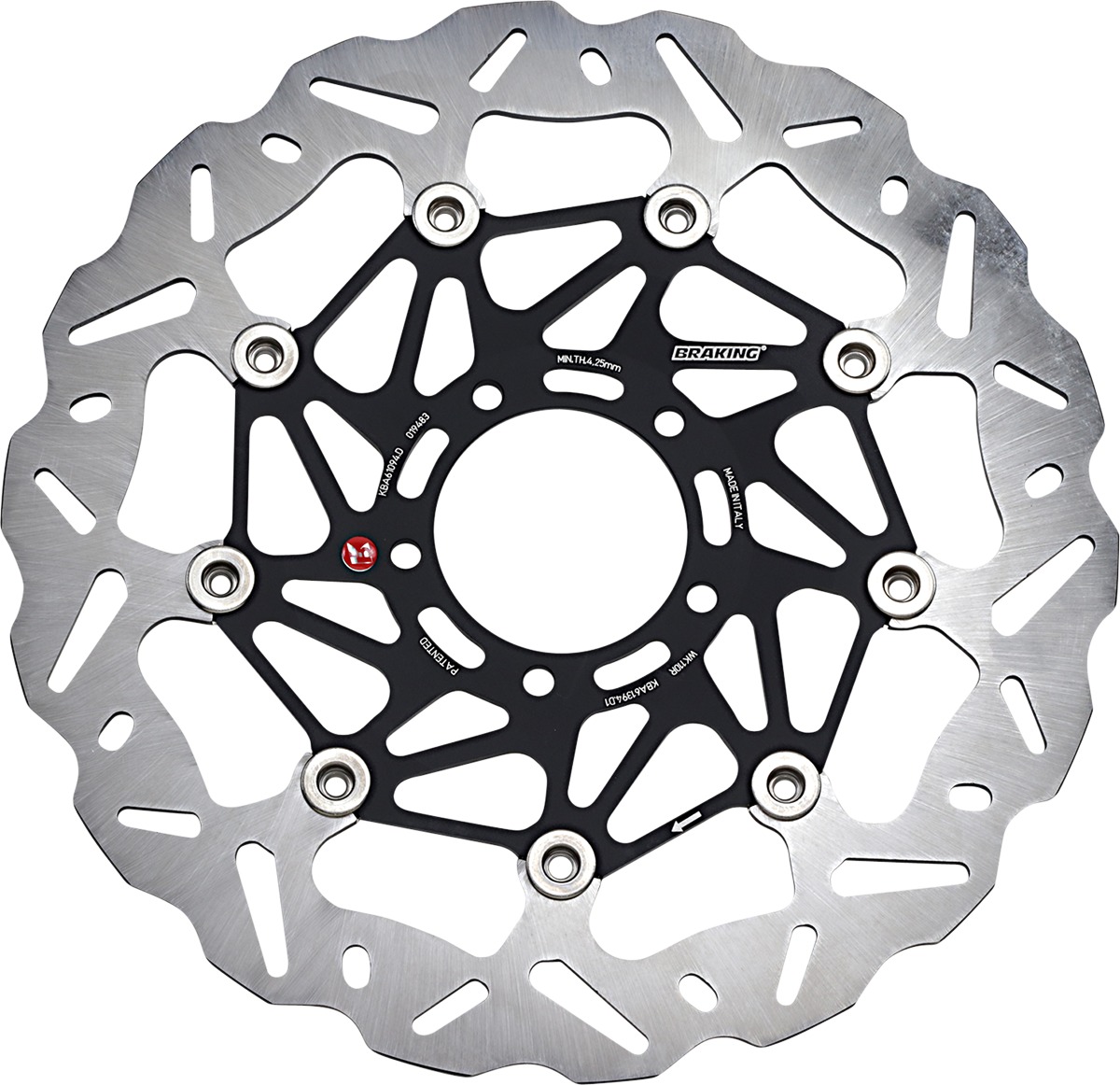 SK2 Contour Floating Front Right Brake Rotor 320mm - Click Image to Close