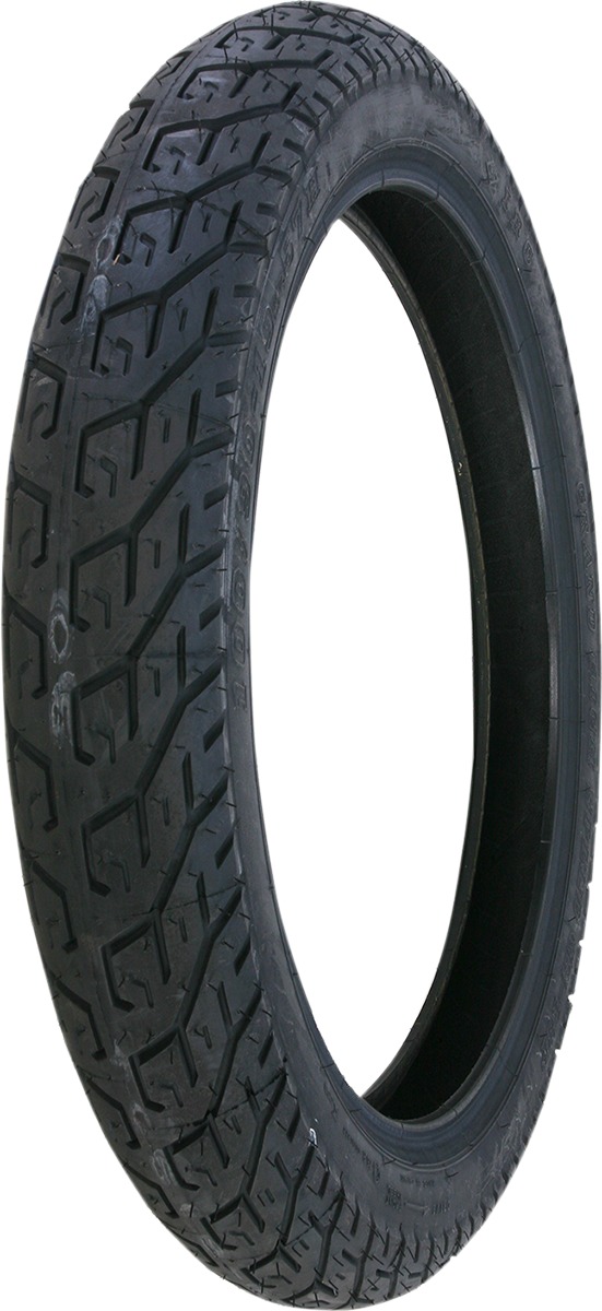 IRC GS-18 100/90-19 Front Tire - Tube Type, Blackwall - 100/90-19 front tire for street use - Click Image to Close