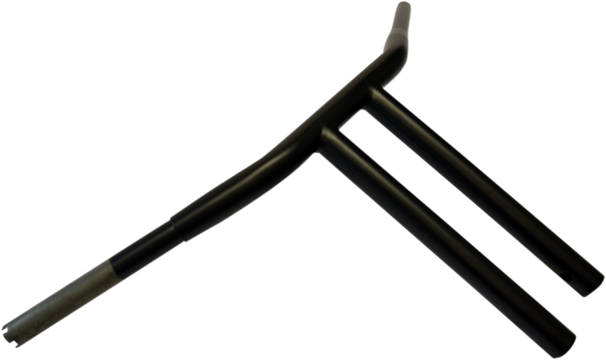 Drag Specialties 1-1/4 Inch Buffalo T-Bar Handlebar Black Flat - 1-1/4" Buffalo T-Bar handlebar, black flat finish - Click Image to Close