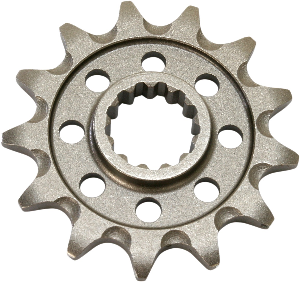 Front Steel Countershaft Sprocket Self Cleaning - 13 Tooth 520 - Click Image to Close