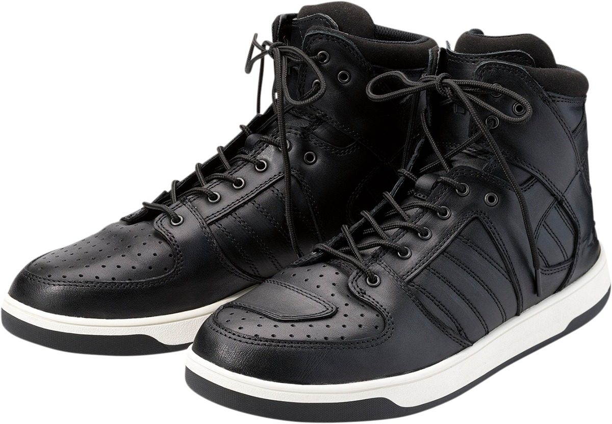 Z1R Frontline Boots Black Size 10 - Premium black riding boots, size 10 - Click Image to Close