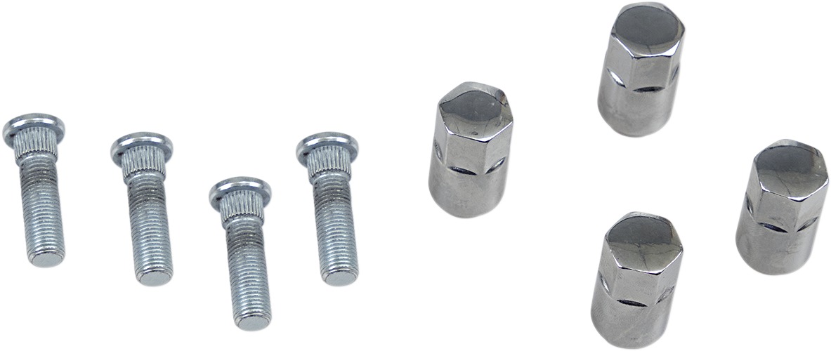 Wheel Stud & Nut Kit - Replaces Polaris 7518378 x 4 & 7547309 x 4 - Click Image to Close