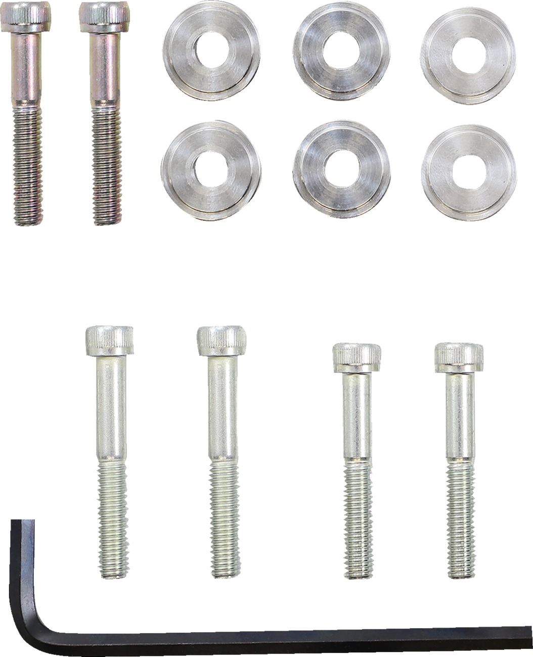 Moose Offroad Handlebar Riser Kit Chrome 7/8in 3/4in Rise - Fits KTM & Husqvarna Off-Road Models - Click Image to Close