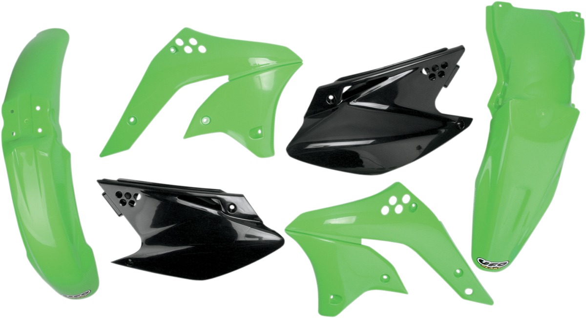 UFO Complete Plastic Kit Original 08 Fits Kawasaki KX250F - Click Image to Close