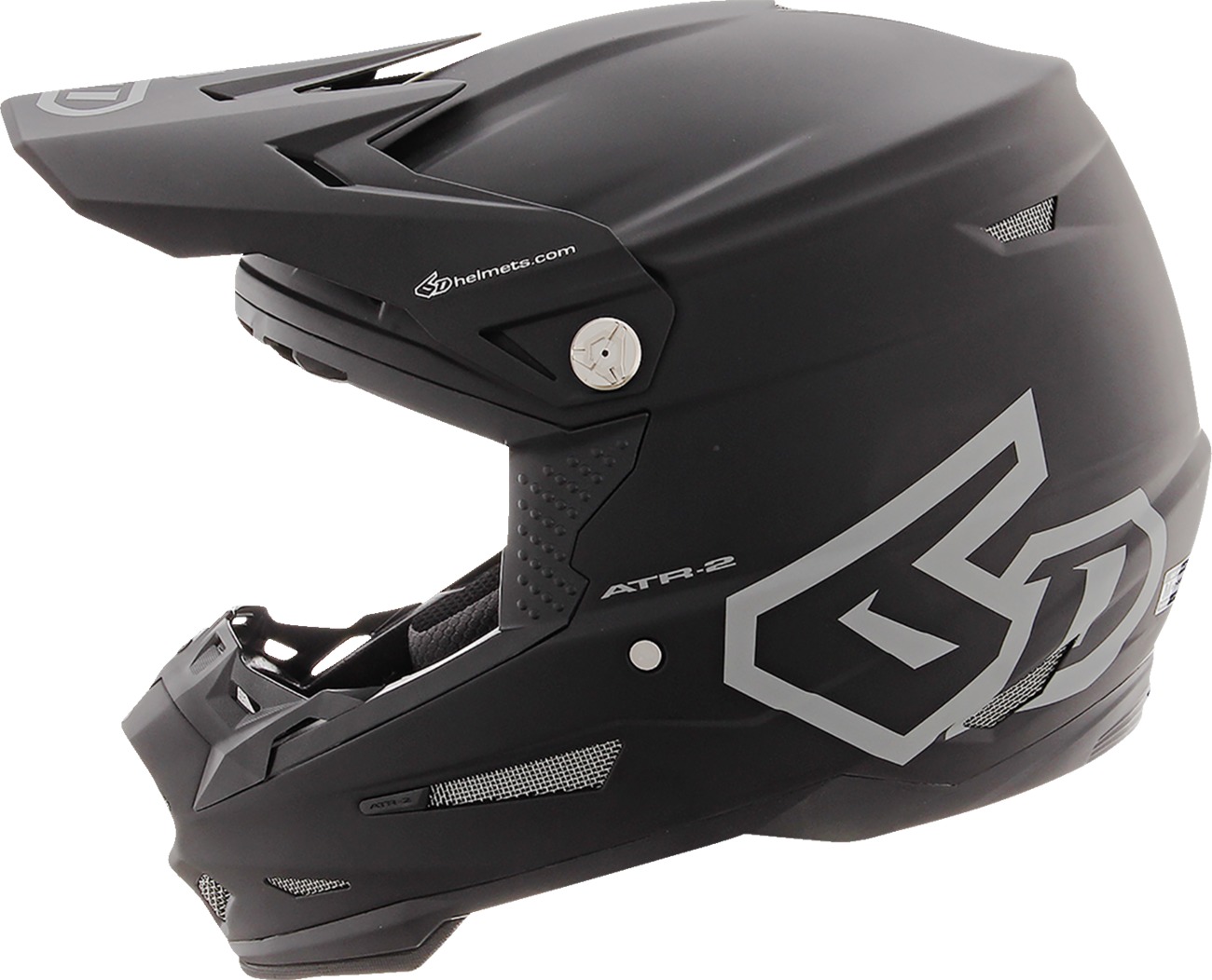 ATR-2 Matte Black Helmet Medium - Click Image to Close