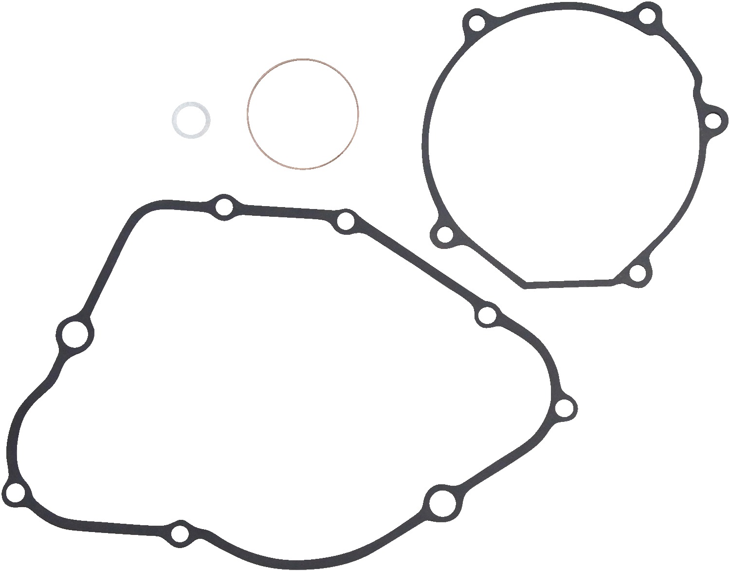 Lower Engine Gasket Kit - Fits Many 80-82 Kawasaki KDX175 KX125 - Click Image to Close