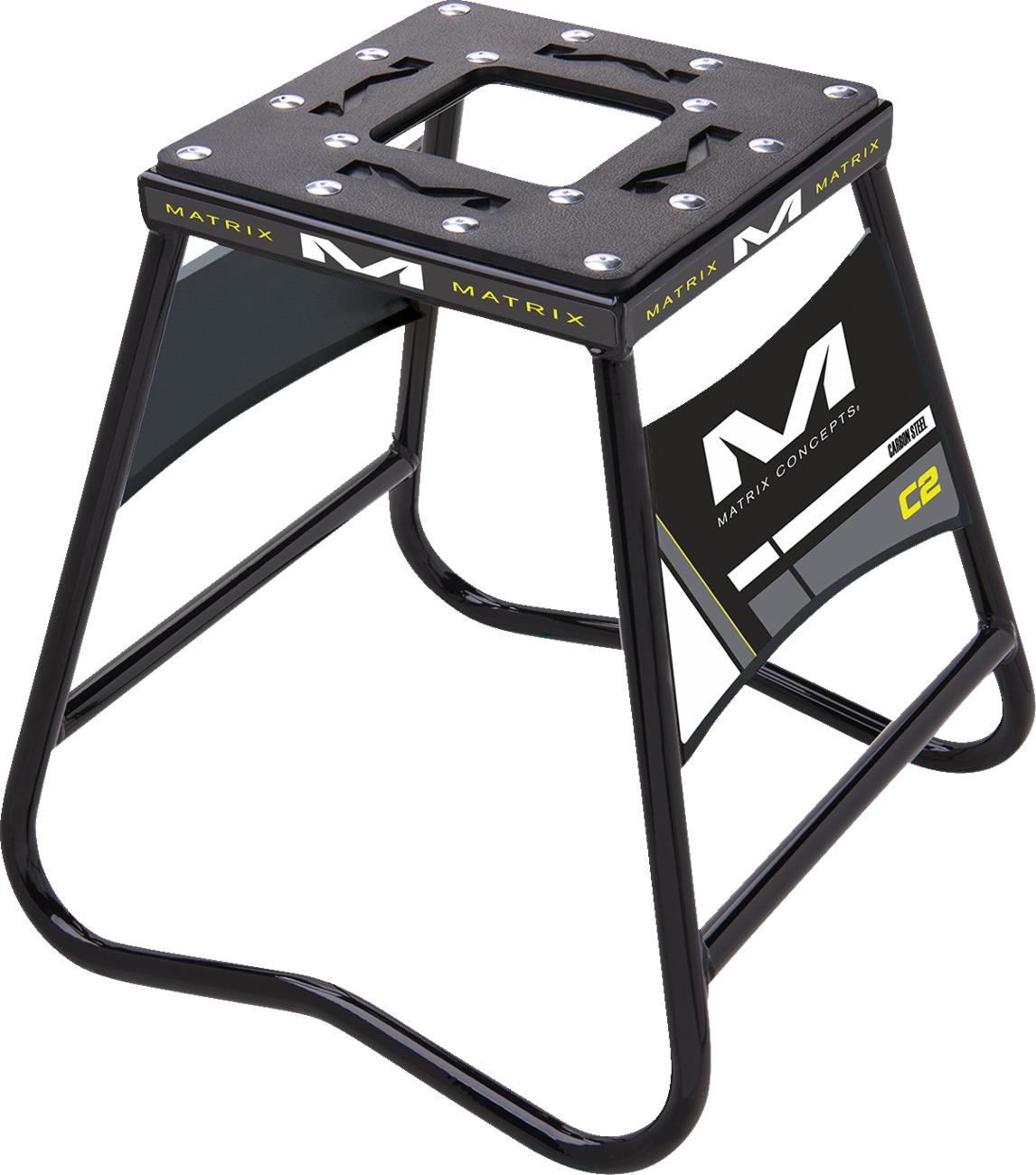 Matrix Concepts C2 Steel Stand Black with Plate - Click Image to Close