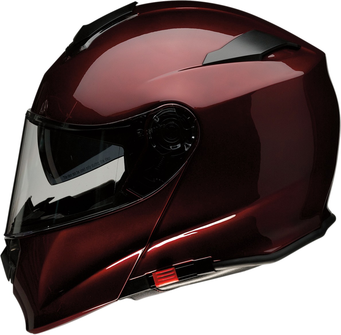 Solaris Modular Street Helmet Wine 2X-Large - Click Image to Close