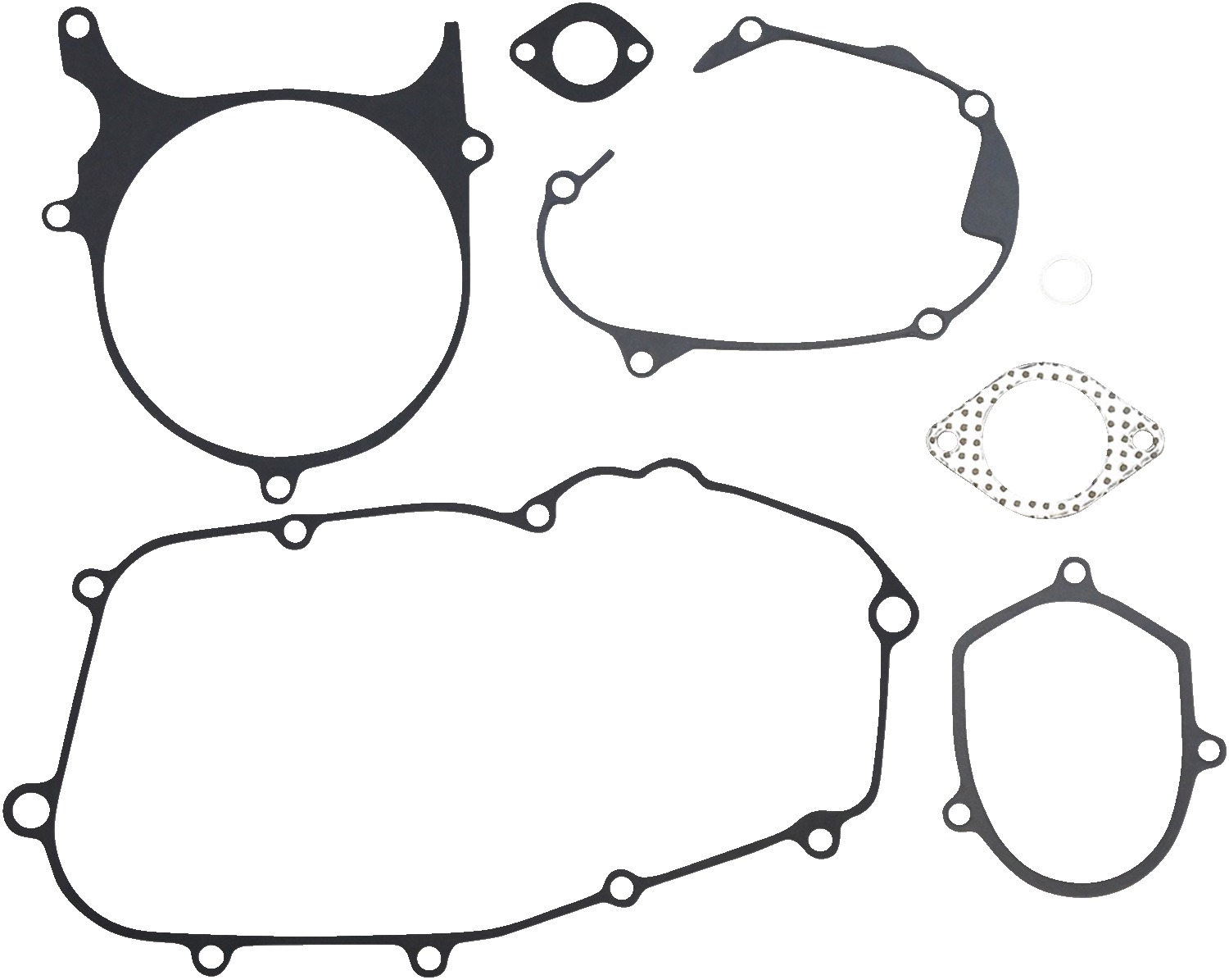 Lower Engine Gasket Kit - For 74-75 Kawasaki KX125 - Click Image to Close