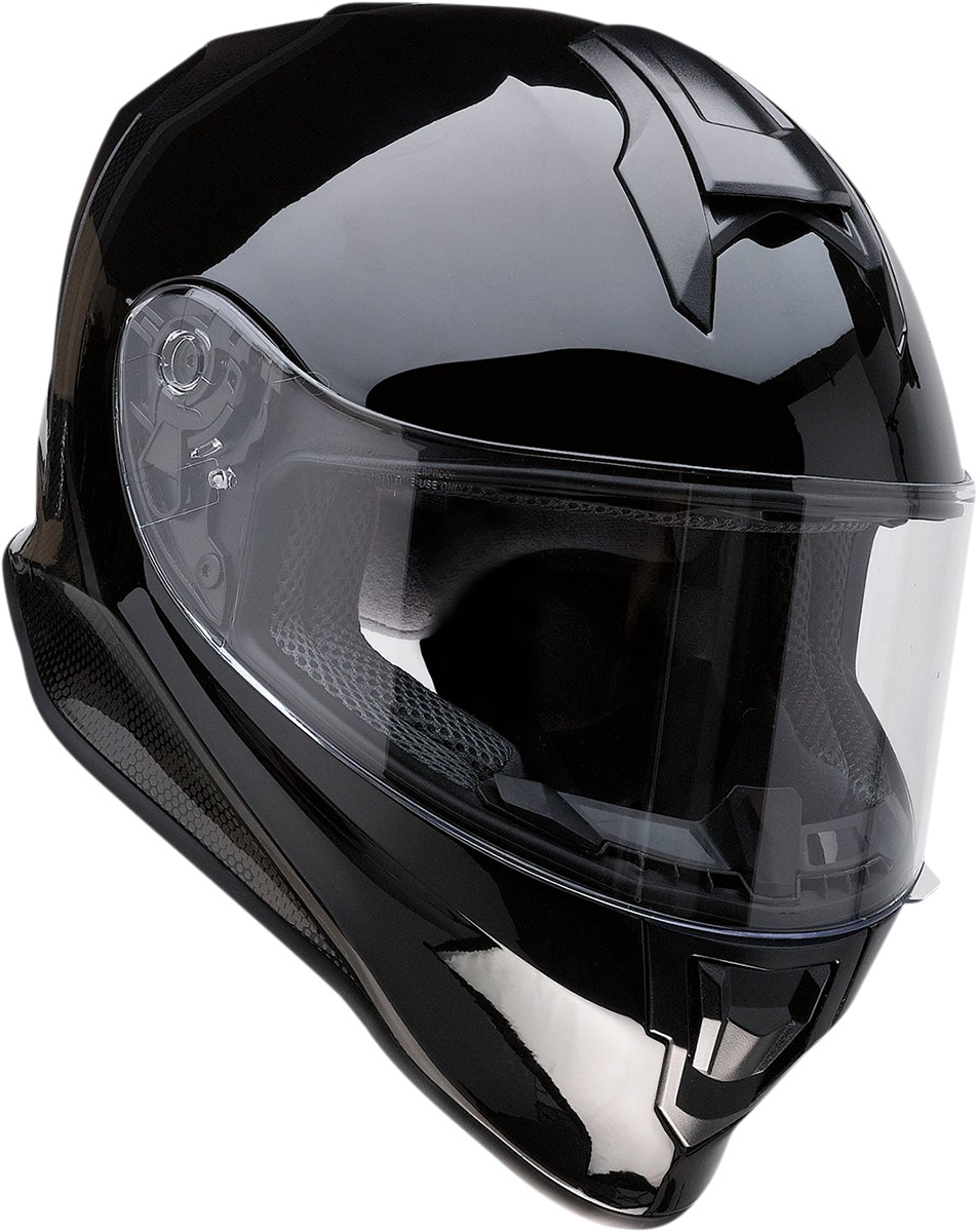 Z1R Youth Warrant Helmet Gloss Black - Small - Full face youth helmet in gloss black - Click Image to Close