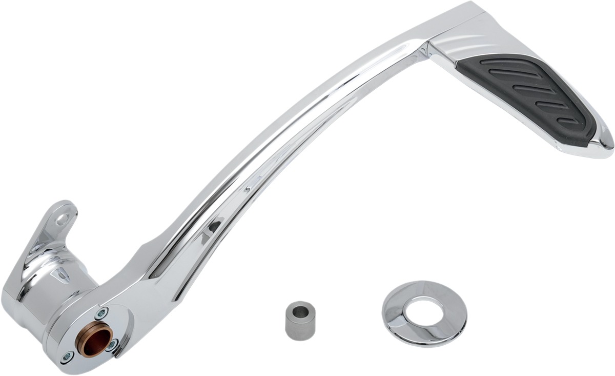 Contour Aluminum Fixed Brake Pedal Chrome - Click Image to Close