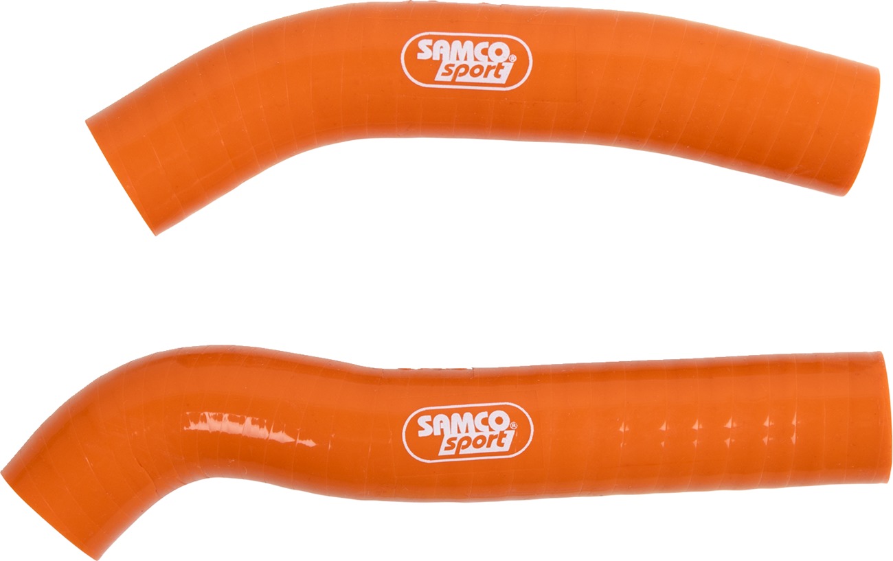 Moose Original Fit Radiator Hose Kit Orange For 2024 50cc Models - Fits 2024 KTM, GasGas, Husqvarna 50cc models - Click Image to Close