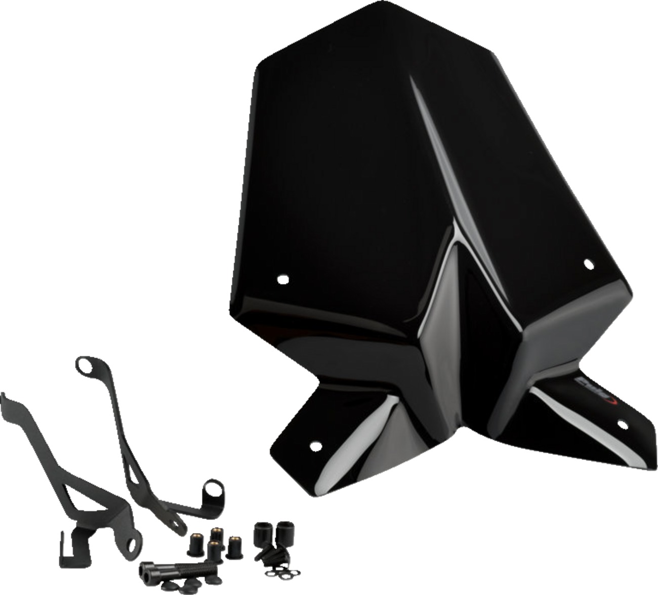 Puig New Generation Windscreen Black For KTM 1290 Super Duke R/R EVO - Windscreen for KTM 1290 Super Duke R/R EVO - Click Image to Close