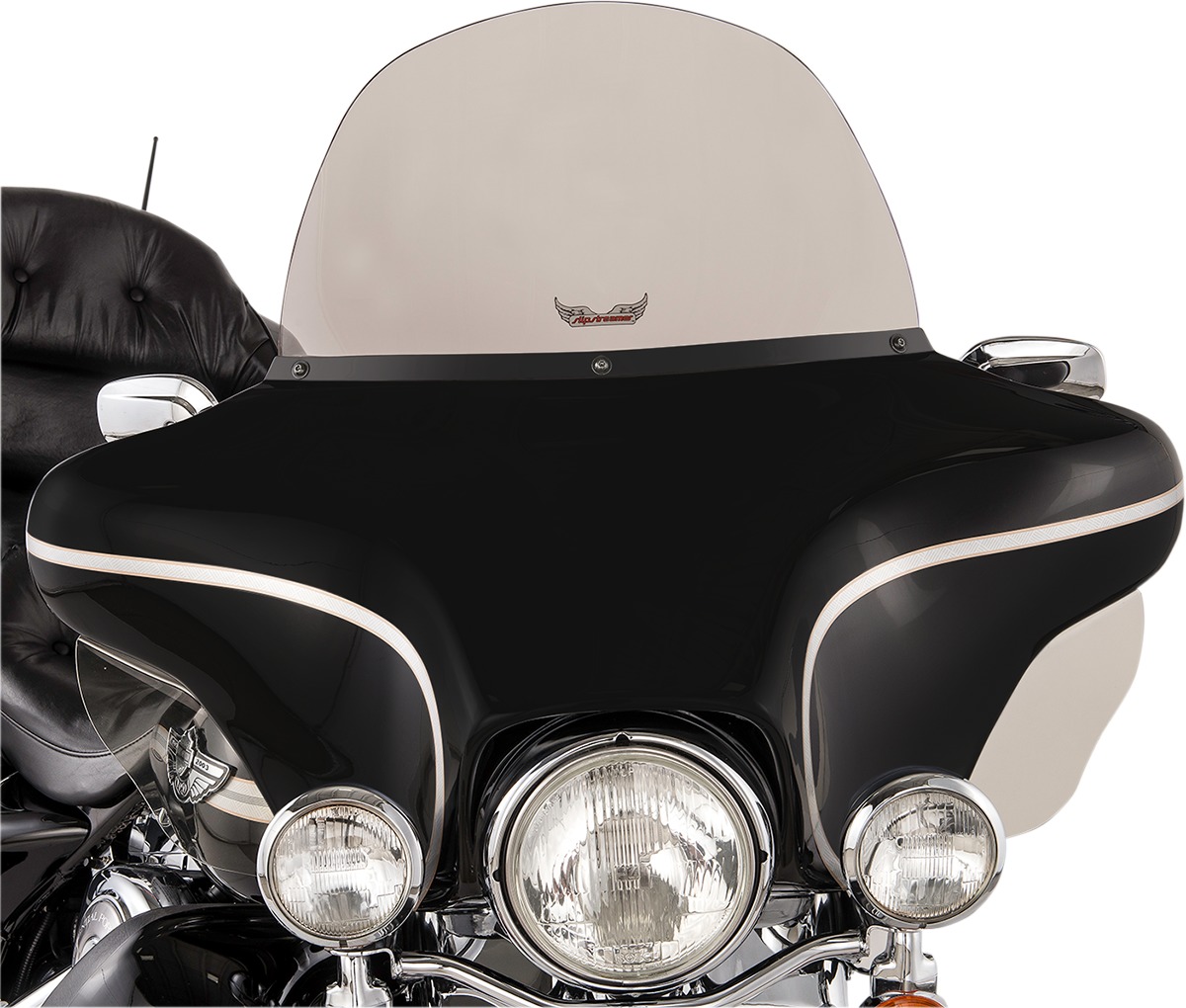 130 Series Detachable Windshield 13" Smoke - For 96-13 HD FLH - Click Image to Close