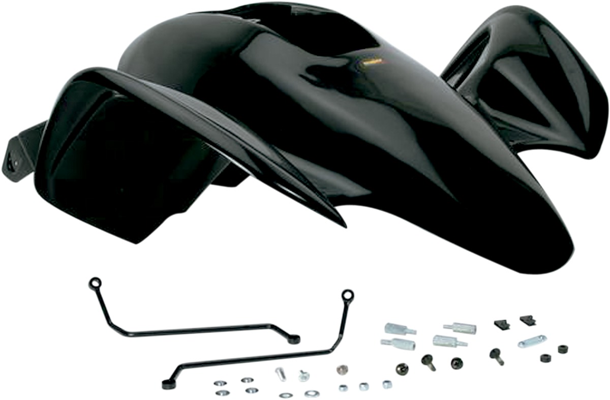 ATV Front Fender - Custom Frt Fndr Trx300Ex Blk - Click Image to Close