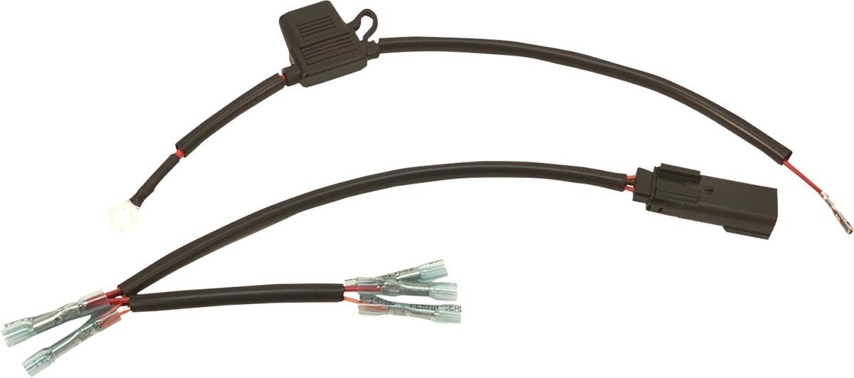 12V Power Harness - For Harley Touring/Softail - Click Image to Close