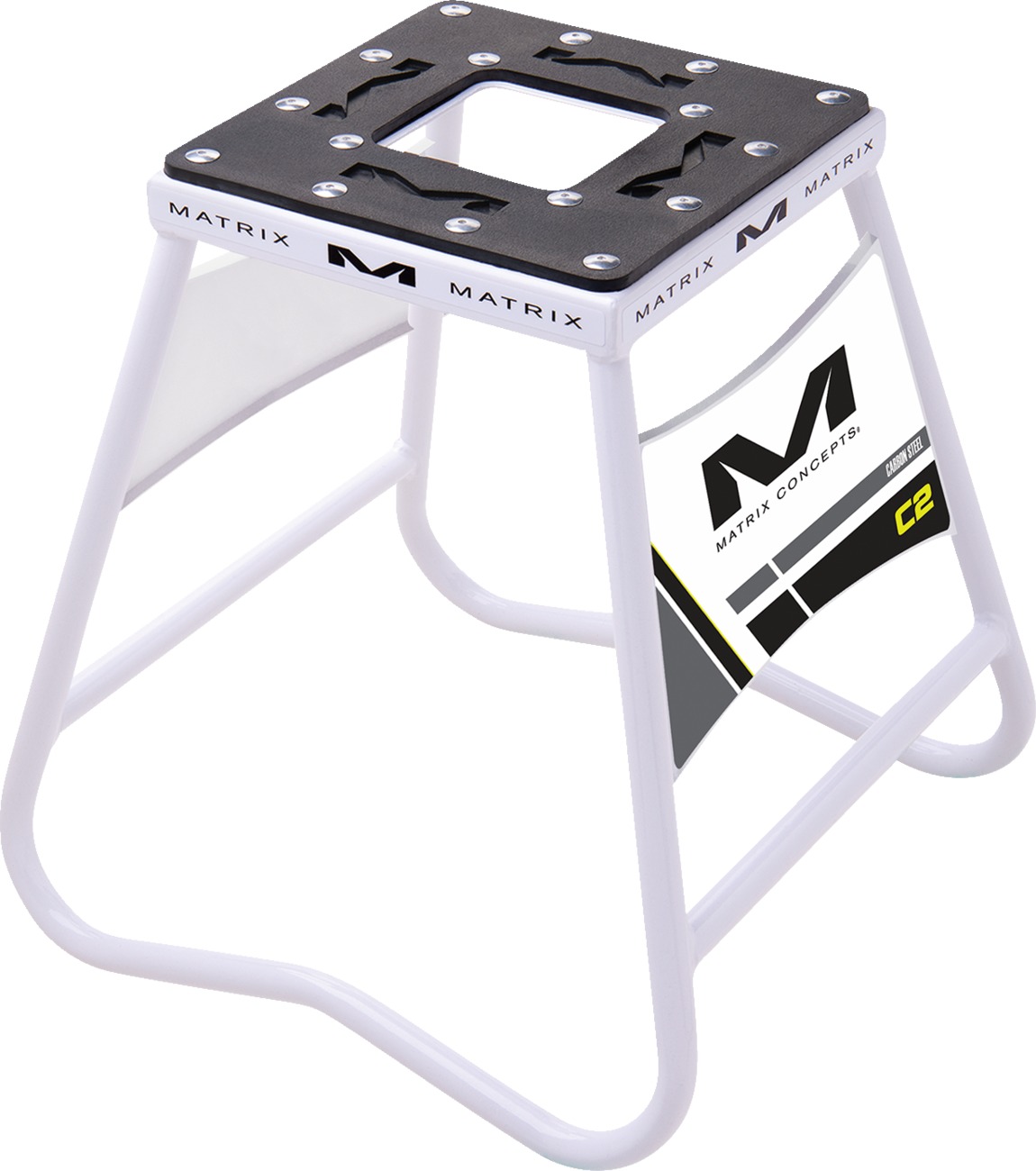 Matrix Concepts C2 Steel Stand with Plate White - Click Image to Close
