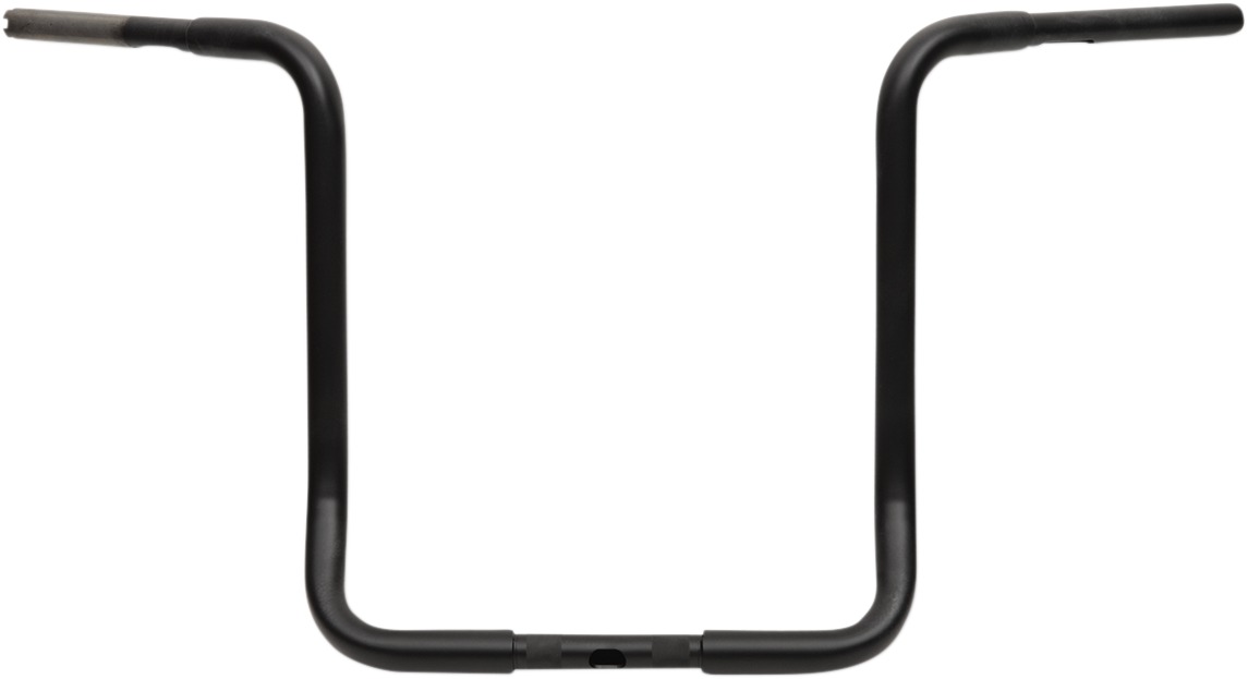Drag Specialties 1-1/4 in Buffalo Touring Handlebar Flat Black For Harley - Flat black 1-1/4 in touring handlebar For Harley - Click Image to Close