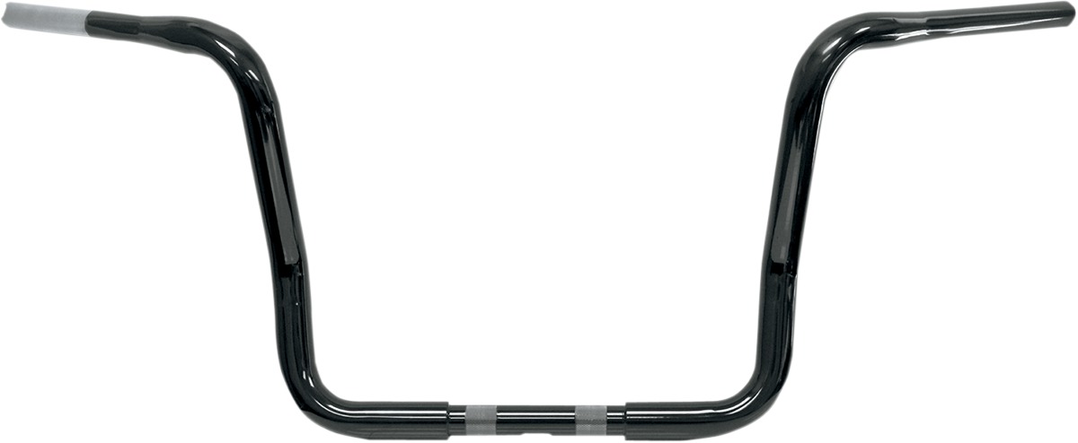 Drag Specialties 1-1/4 in Buffalo Touring Handlebar Gloss Black For Harley - Click Image to Close
