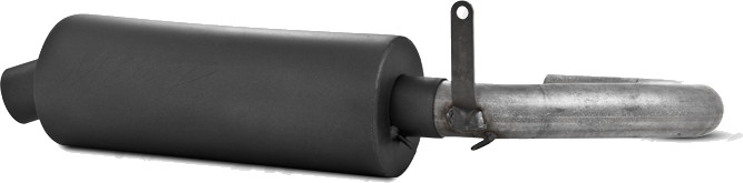 MBRP Sport Slip-On Exhaust Muffler Black Fits 04-07 Yamaha 660 Rhino - Click Image to Close