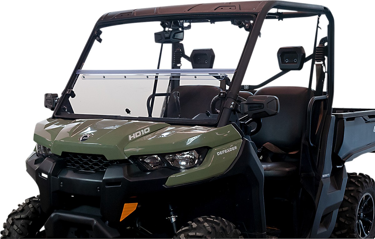 Seizmik Versafold Hard Coated Polycarbonate Windshield - Click Image to Close