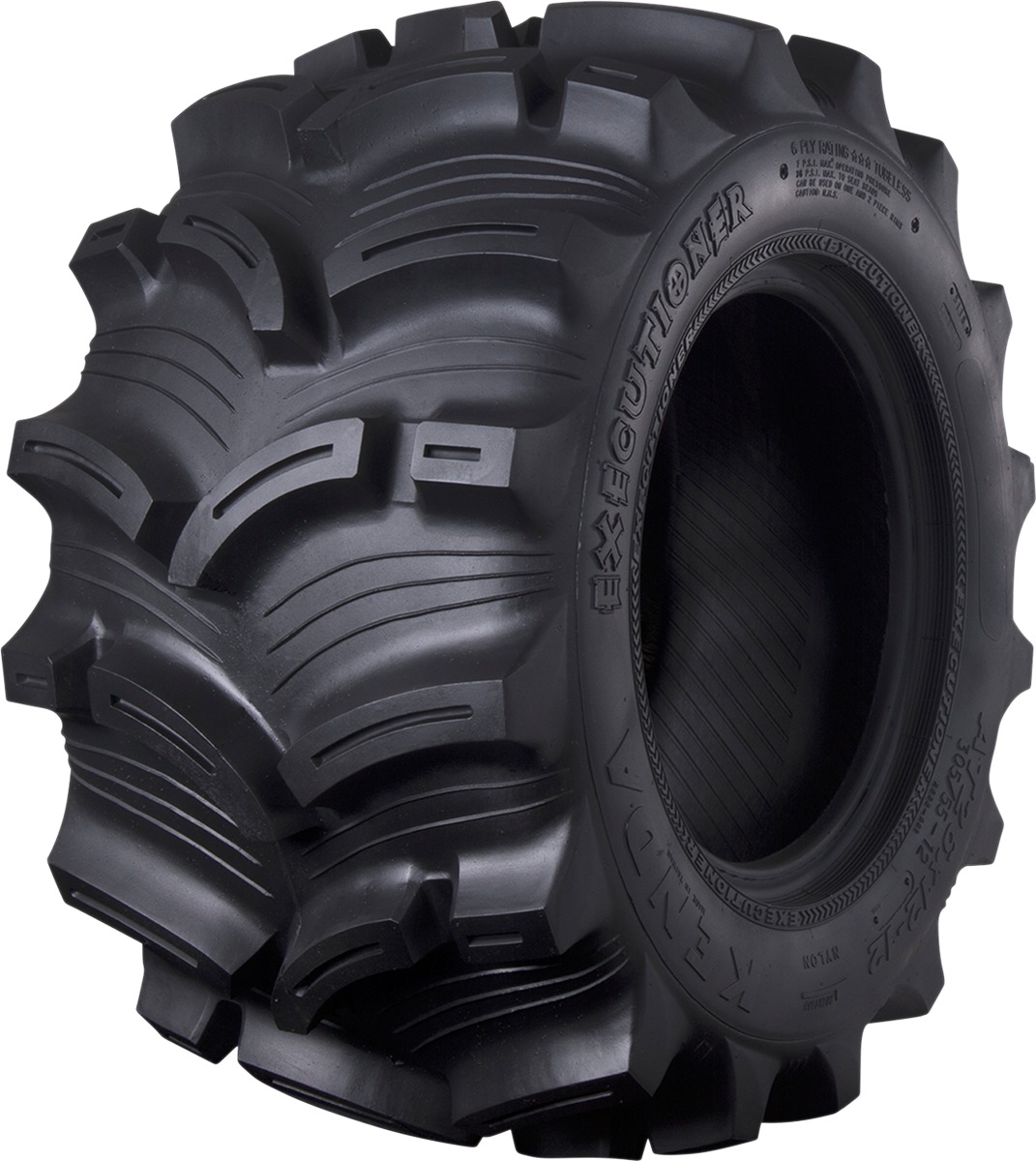 Kenda K538 Executioner ATV Tire 25x8-12 6 Ply Front - Aggressive mud/snow ATV tire 25x8-12 6PR Front - Click Image to Close
