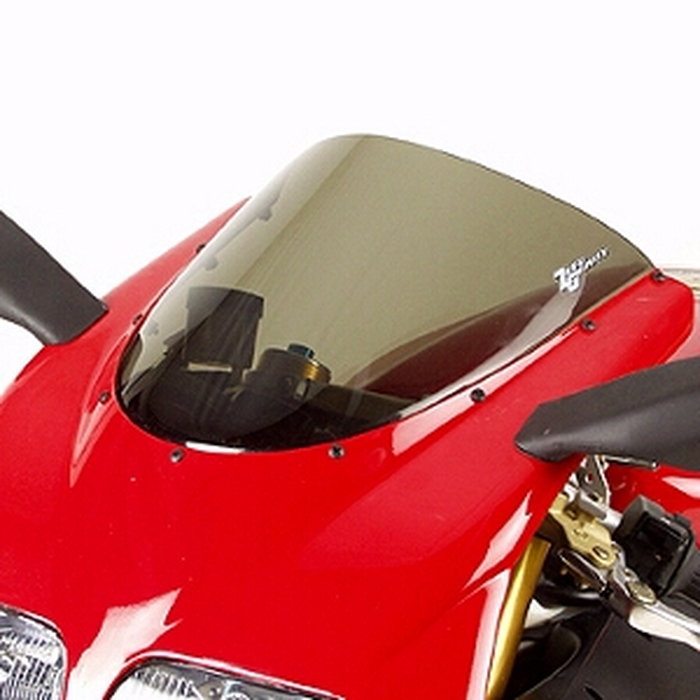 Light Smoke SR Series Windscreen - For 95-04 Ducati Superbikes - Click Image to Close