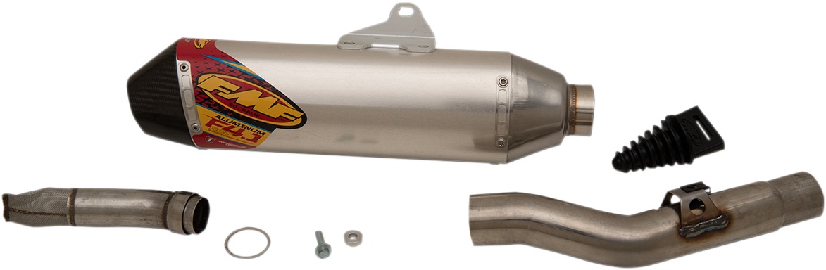 Factory 4.1 RCT Slip On Exhaust Carbon Tip - For 2019 Suzuki RM-Z250 - Click Image to Close