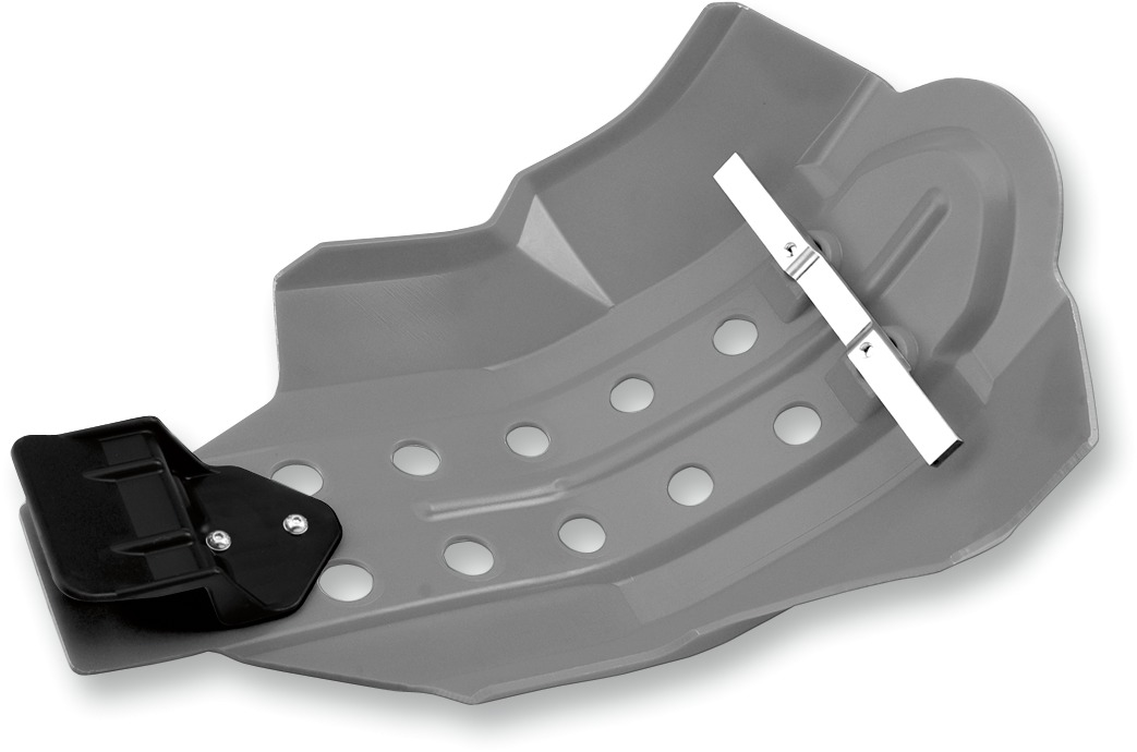 Cycra Full Armor Skid Plate Gray Fits Honda CRF450 - Click Image to Close