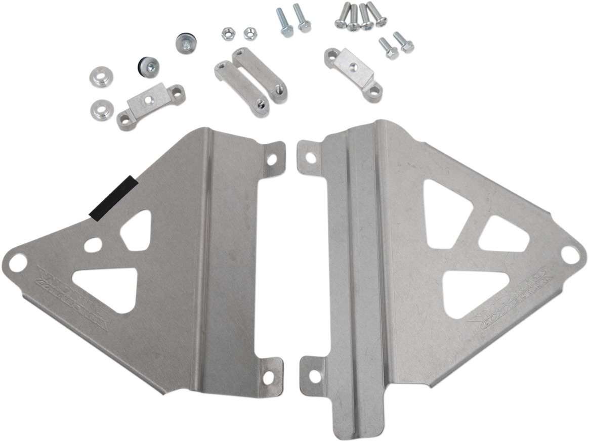 Aluminum Radiator Braces For 19-25 CRF450X & -25 CRF450L/RL - Click Image to Close