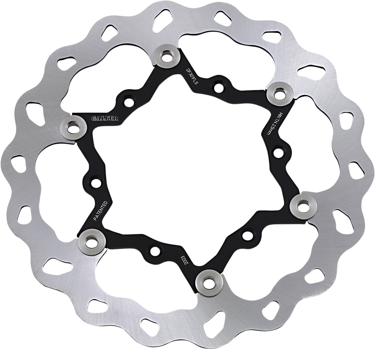 Oversized Floating Wave Front Brake Rotor - Click Image to Close