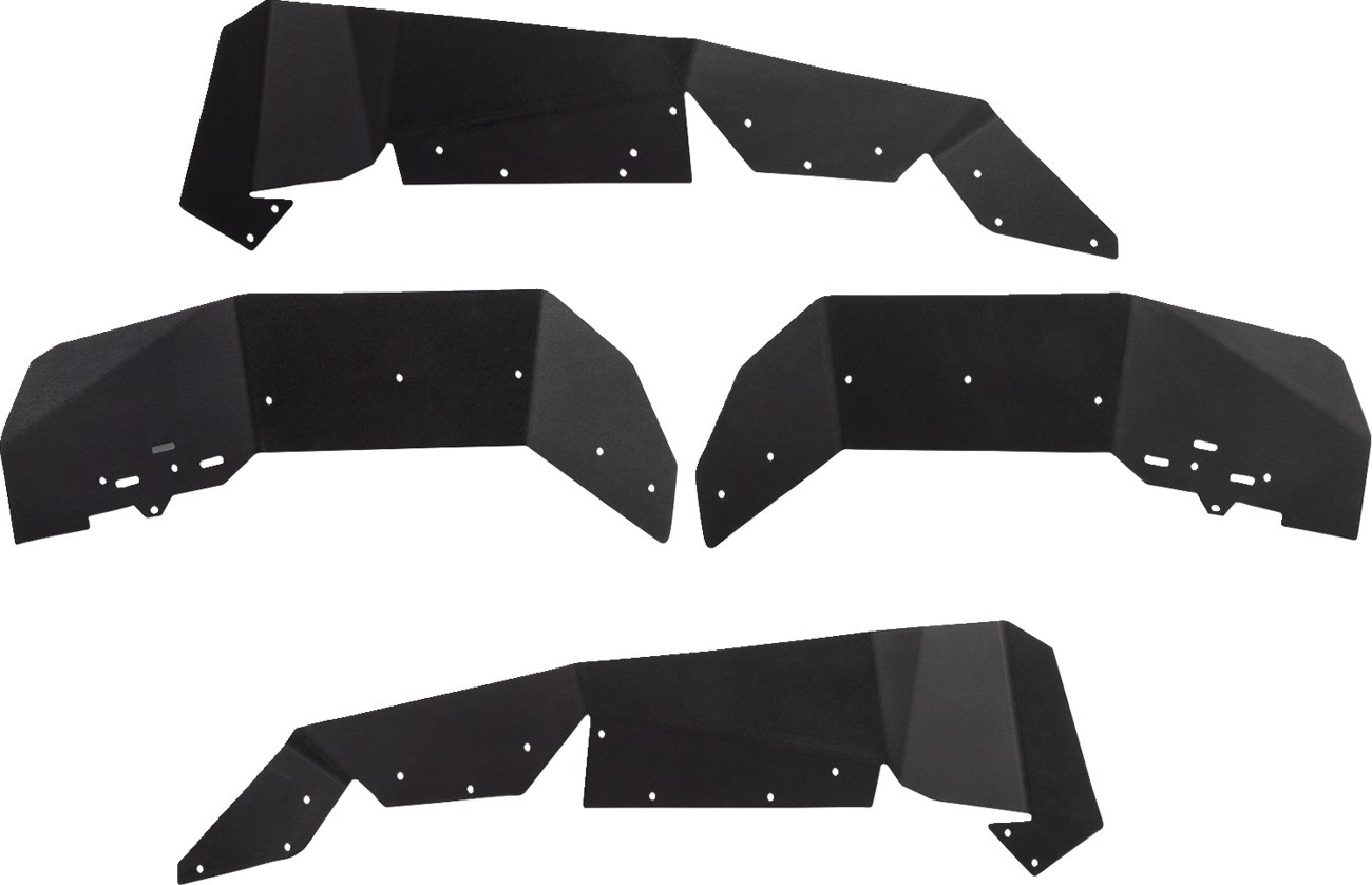 Front & Rear Overfenders - for 15-20 Polaris RZR S 900/100 - Click Image to Close