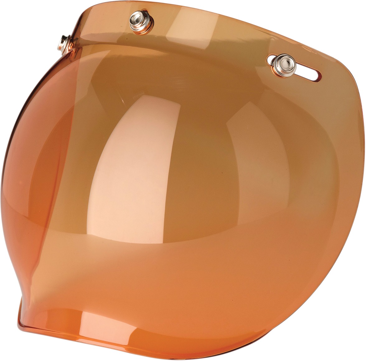 Z1R Bubble Shield Amber for Saturn, Jimmy, Drifter Helmets - Amber bubble shield for 3-snap Z1R helmets - Click Image to Close