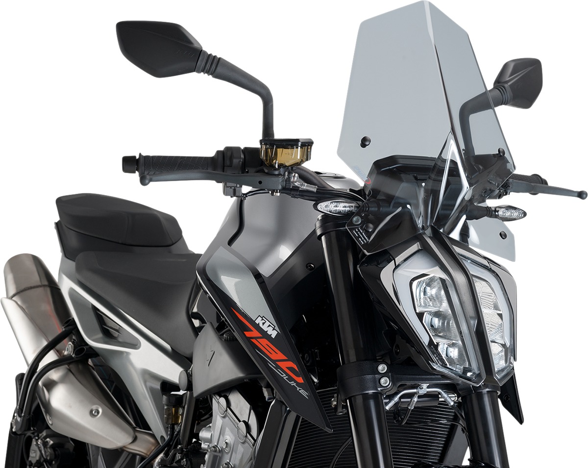 Puig Naked New Generation Smoke Windscreen Fits KTM 790 Duke - Click Image to Close