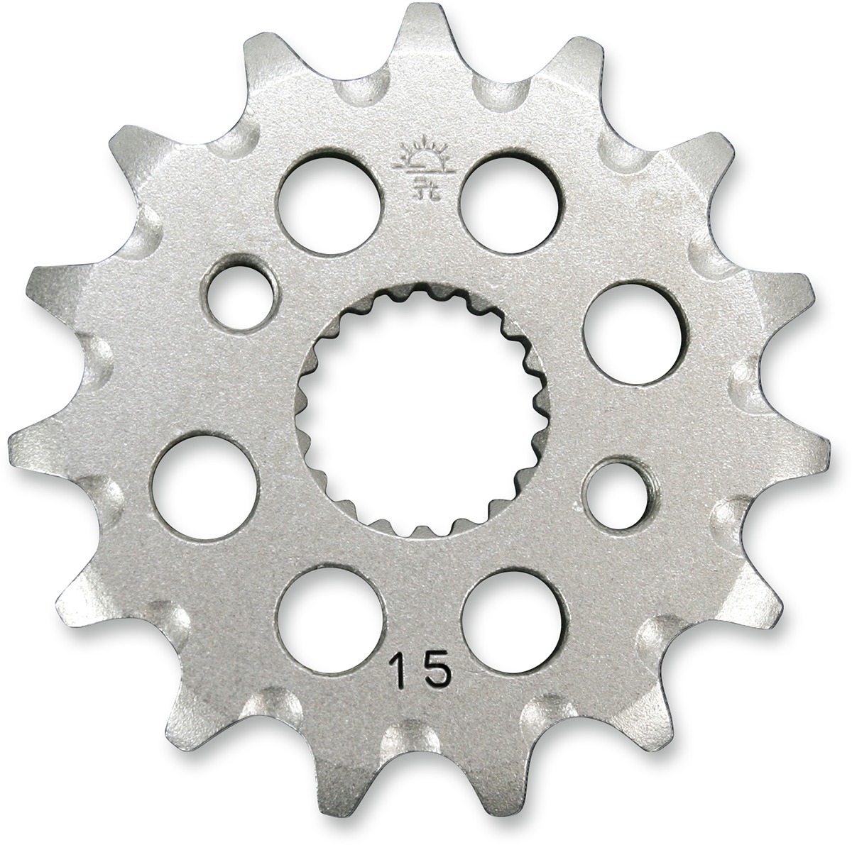 JT Steel Front Sprocket 15T-420 Natural JTF1310.15SC For 07-25 Honda CRF150R/RB - Click Image to Close