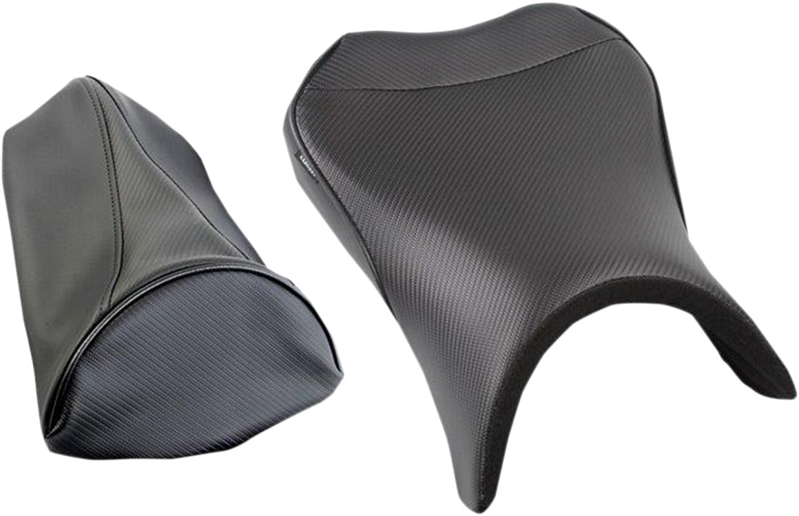 World Sport Performance CarbonFX Vinyl Solo Seat w/Cover - 1000 Ninja - Click Image to Close