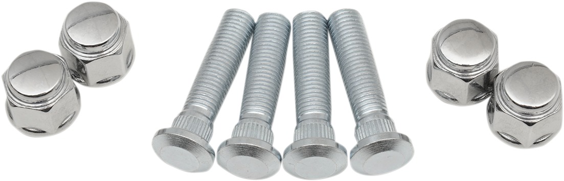 Original Wheel Stud and Nut Kit Front For Honda TRX650 TRX500 - Front wheel stud/nut kit For Honda TRX650 TRX500 - Click Image to Close