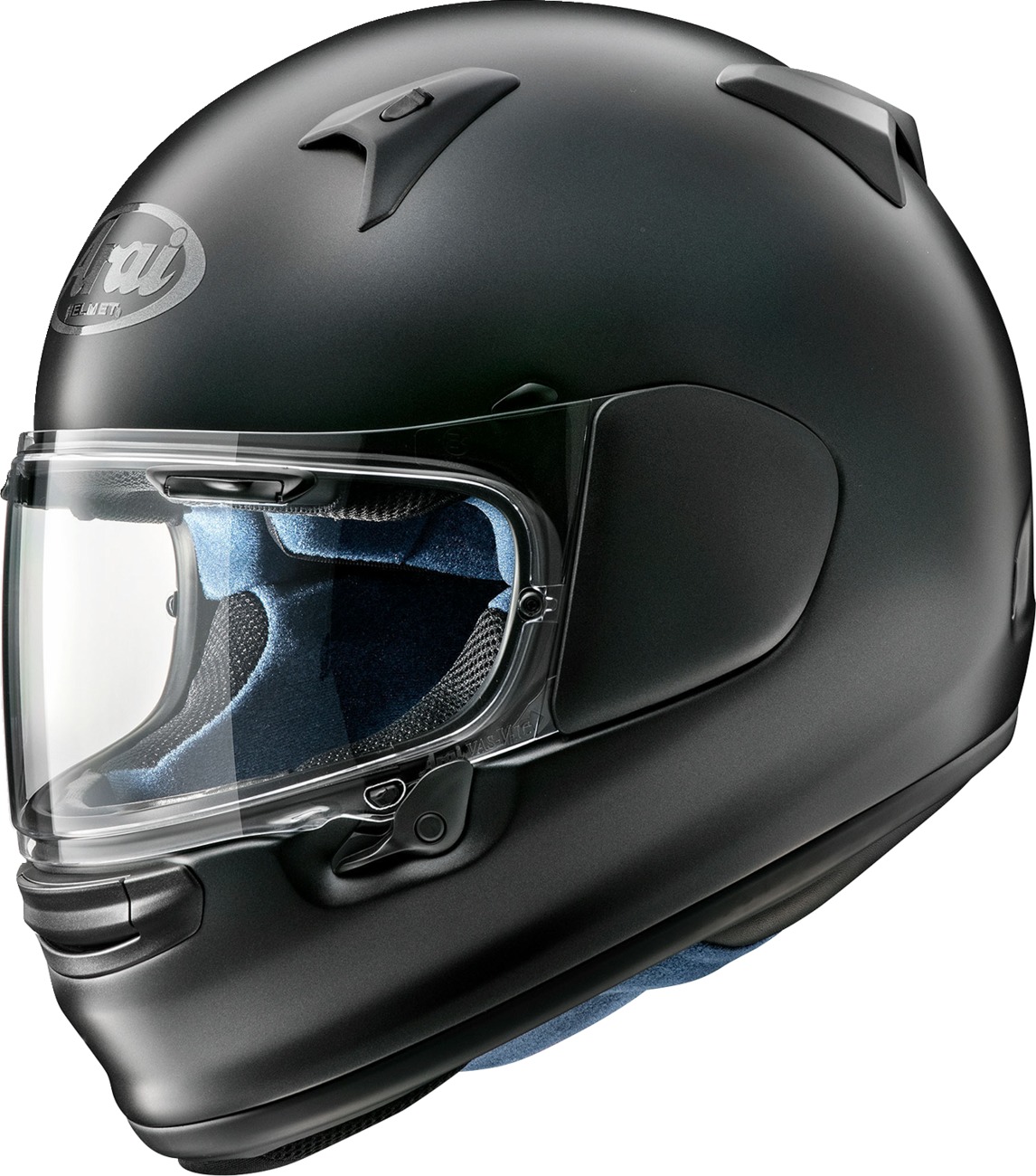 Arai Regent-X Solid Helmet 2XL Black Frost - Full-face helmet with SNELL & DOT certification - Click Image to Close