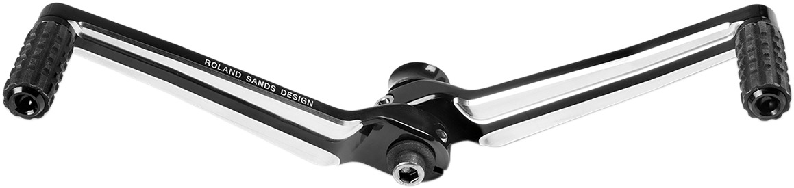 Billet Aluminum Heel & Toe Shift Lever - Black - Click Image to Close