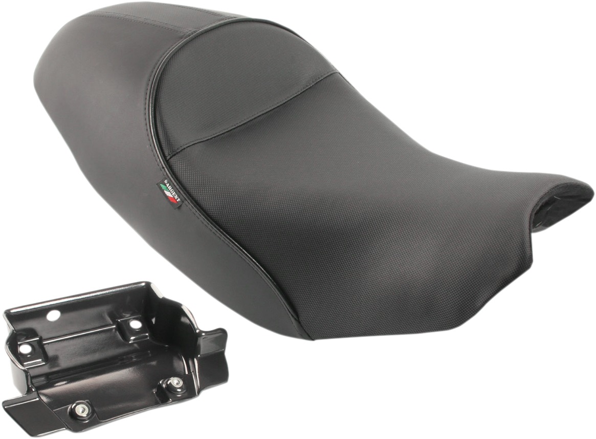 World Sport Performance Plain CarbonFX Vinyl Solo Seat - Ducati Scrambler - Click Image to Close