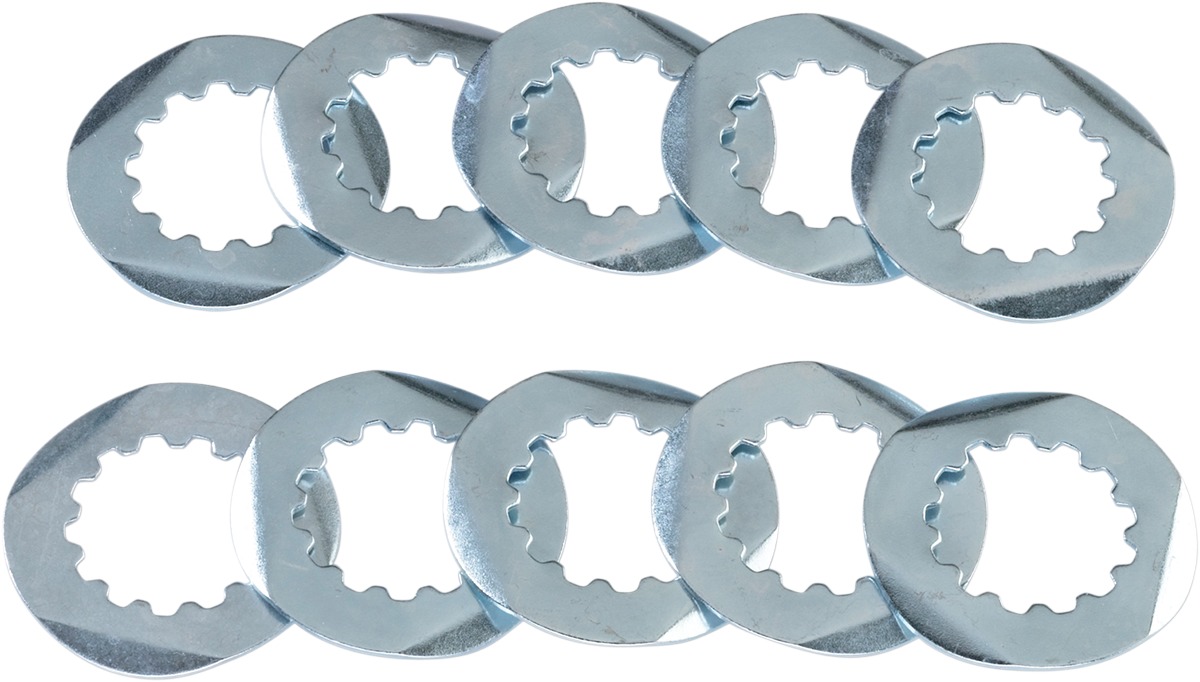 Counter-Shaft/Front Sprocket Lock Washer - 10 Pack - Replaces Yamaha 90215-21003-00 - Click Image to Close
