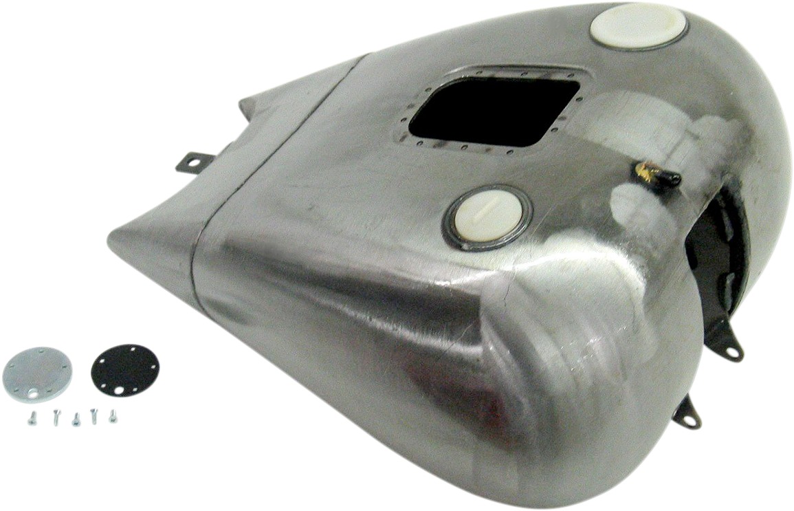 One-Piece Extended Gas Tank For Harley-Davidson Softail - Fits Harley Softail models 2006 and earlier - Click Image to Close