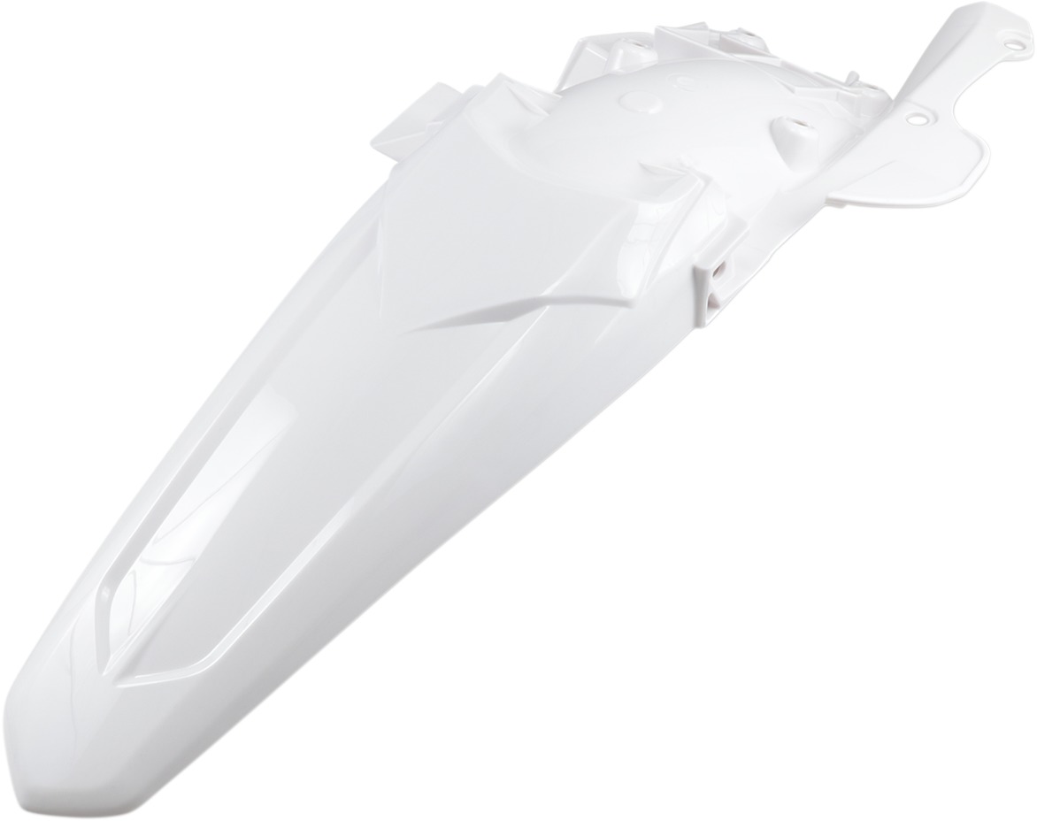 Cycra Powerflow Rear Fender White Fits 2019-2023 Yamaha YZ250F - Click Image to Close