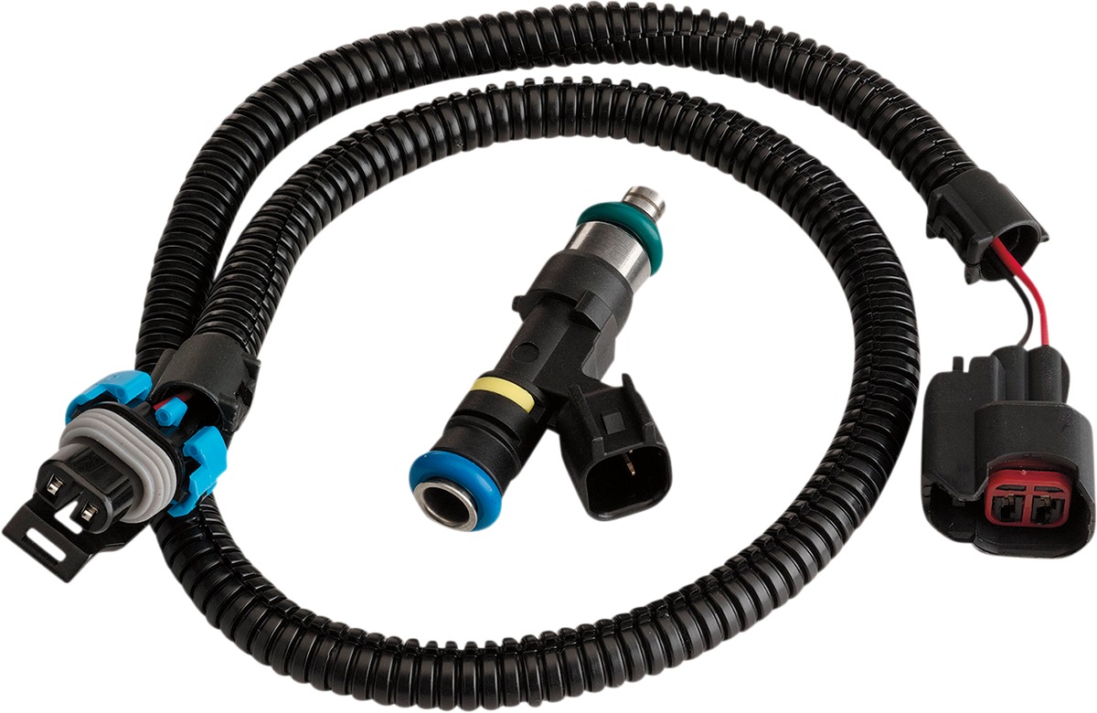 Moose Offroad Fuel Injector with Pigtail For Polaris RZR 800 Ranger 800 - Click Image to Close