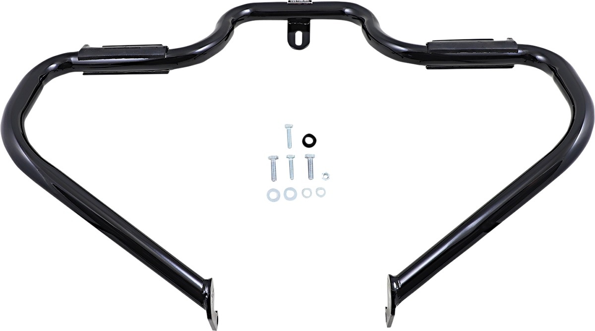 Multibar Engine Guard - Black - 18-20 HD Softail - Click Image to Close