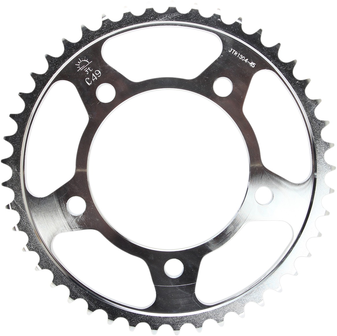 Steel Rear Sprocket - 47 Tooth 525 - For Honda CB, CBR, CBF, 750 Shadow - Click Image to Close