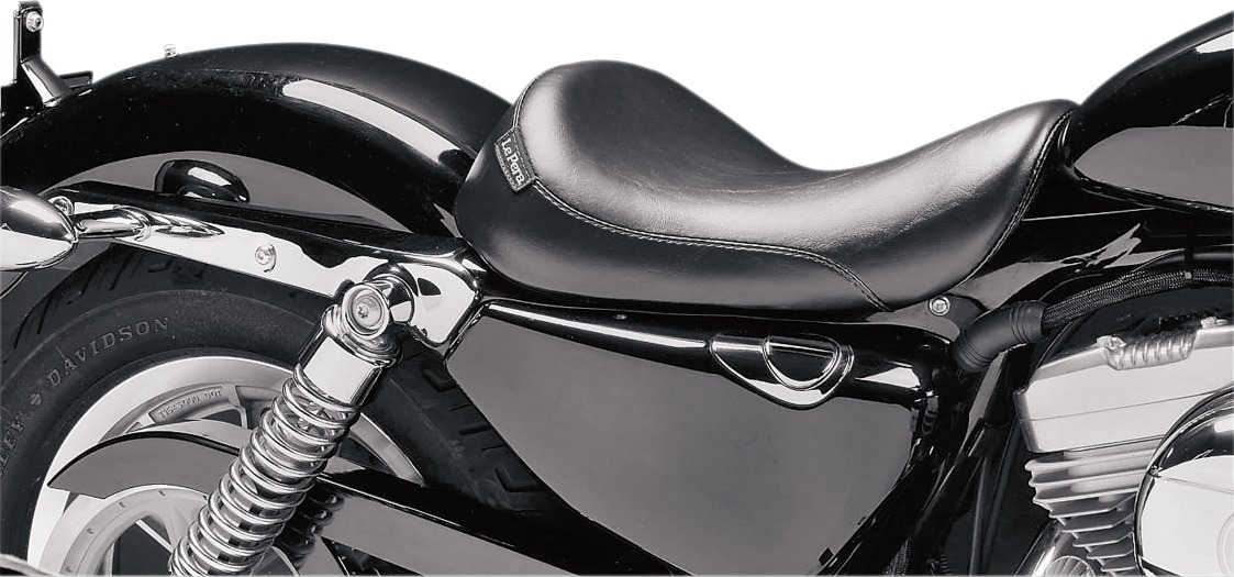 Le Pera Silhouette Solo Seat Black 3.3 Gal Tanks Fits 04-06,10-14 XL - Click Image to Close