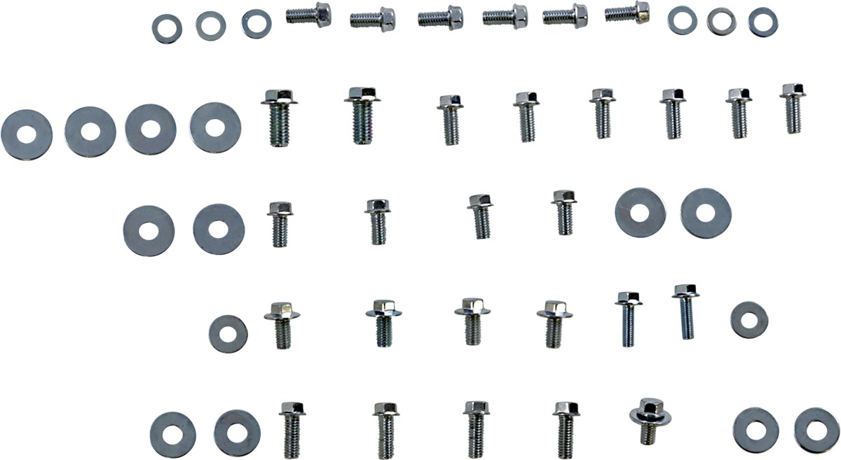 Full Body Work Fastener Kit - For 87-90 Yamaha YZ125 YZ250 YZ490 - Click Image to Close