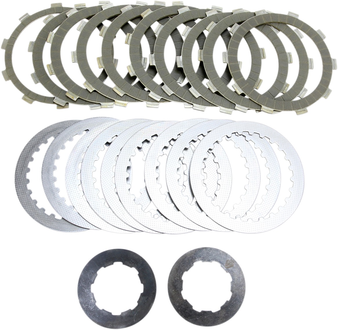 SRK Complete Clutch Kit - Aramid Fiber Friction Plates, Steels, & Springs - Click Image to Close