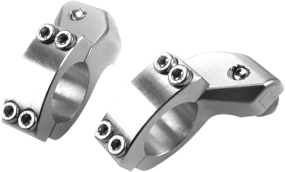 Cycra CRM Mounts Silver 7/8" Bar Diameter Clamp - Click Image to Close
